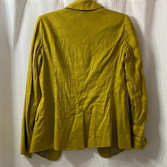 NEW W/O TAGS LOFT Relaxed Linen Blend Blazer - Picture 6 of 8